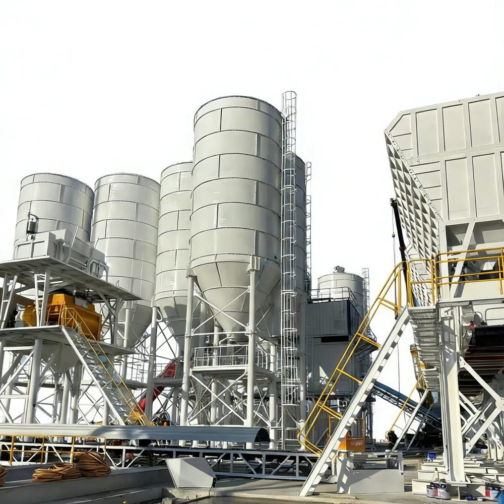 Hls Concrete Batching Plant Optimized Mixing Efficiency, Stable Operation, Suitable for Continuous Production