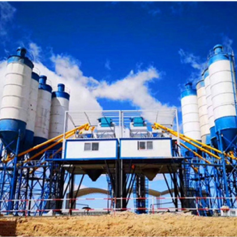 2025China Supplier Hzs180 Belt Big Capacity Concrete Batching Plant with Good Price