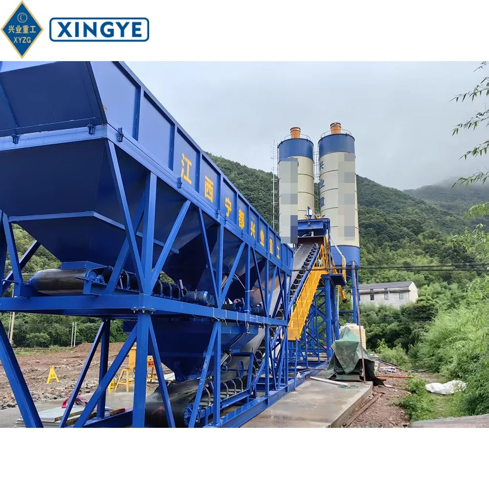 China Manufacturer Hzs 90 Concrete Batching Mixing Plant for Sale