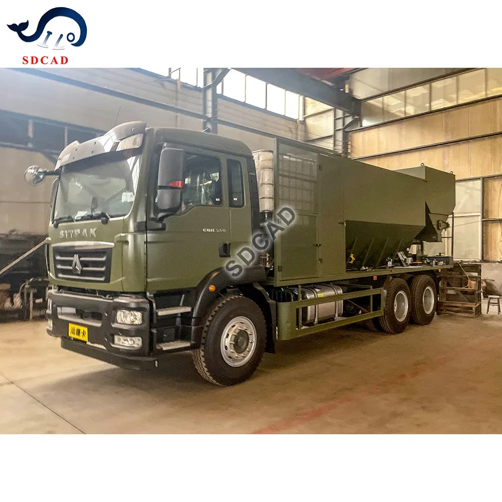 Portable Volumetric Electric Concrete Mixer Truck Volumetric Concrete Batching Plant