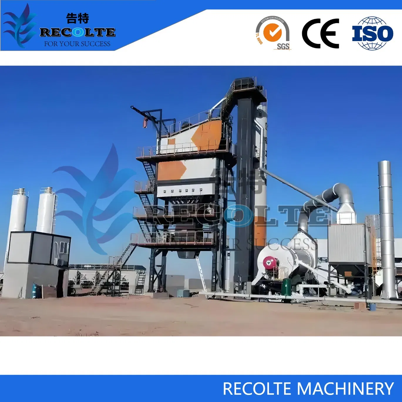 80t /Modular Assembly for Scalability/Asphalt Mixing Plant / Asphalt Batching Plant