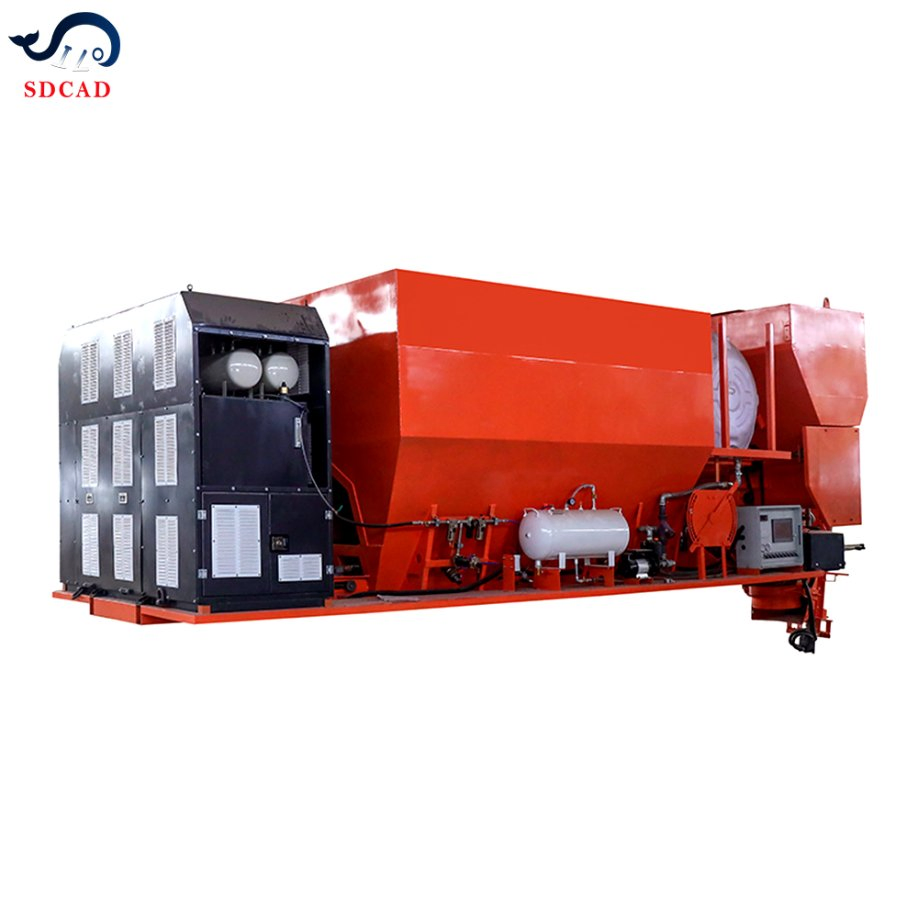 Truck Based Volumetric Concrete Mixing Plant for Continuous on Site Supply