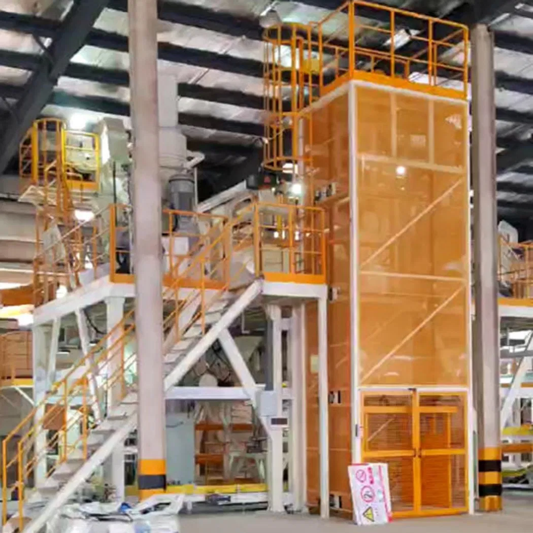 Skid-Mounted Dust-Free Dry Mix Mortar Turnkey Plant Production Line