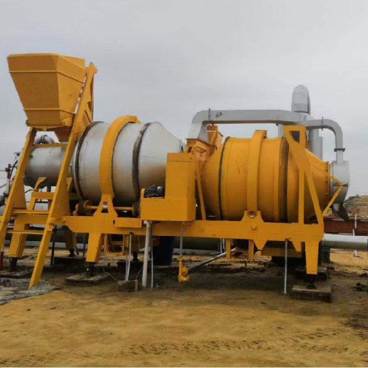 Mobile Portable Mini Asphalt Hot Mix Production Line Machine Bitumen Batching Plant