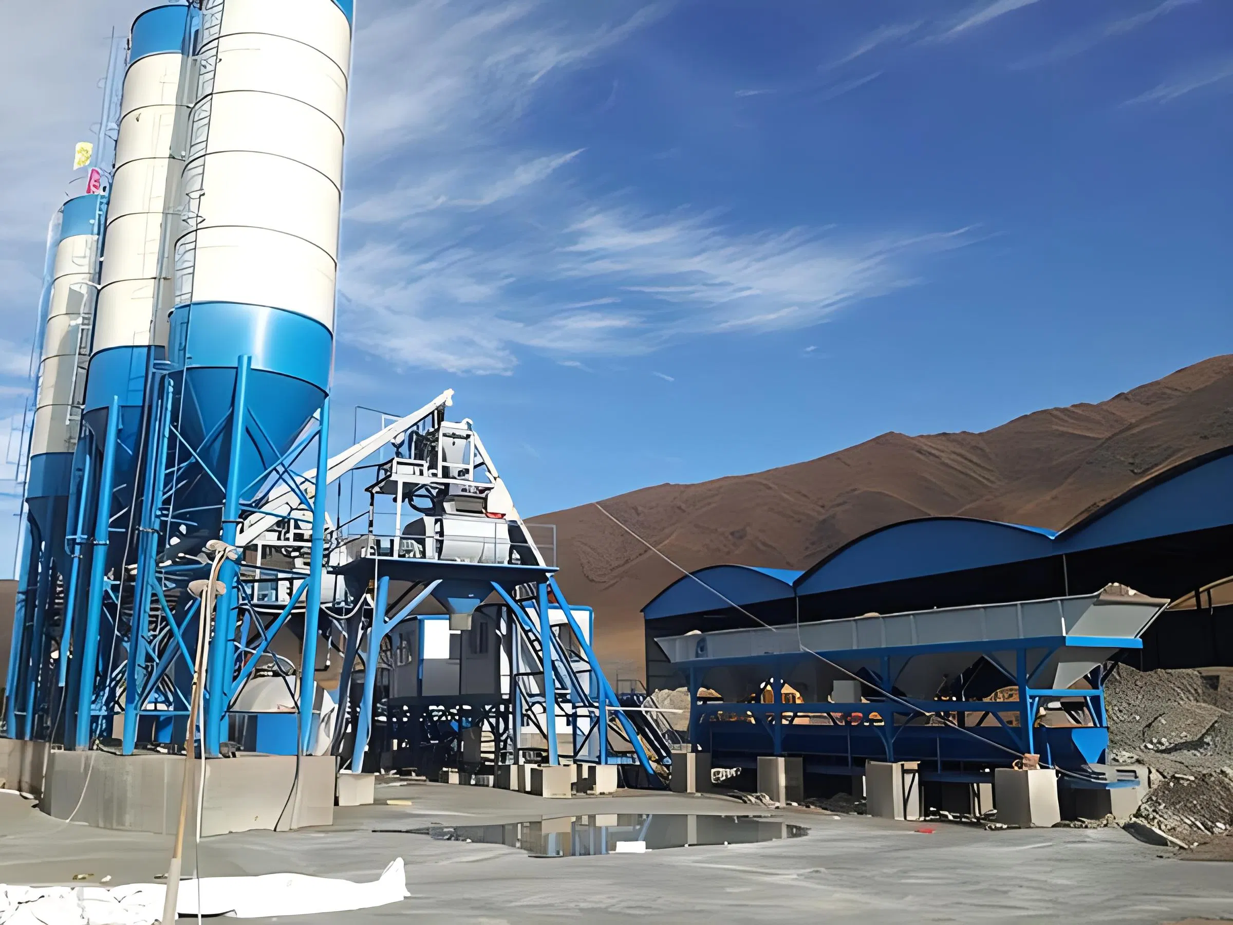 Eco-Friendly /Concrete Mixing Plant Hzs 100 M3/H Concrete Batching Plant Emporium: Where Quality Reigns Supreme
