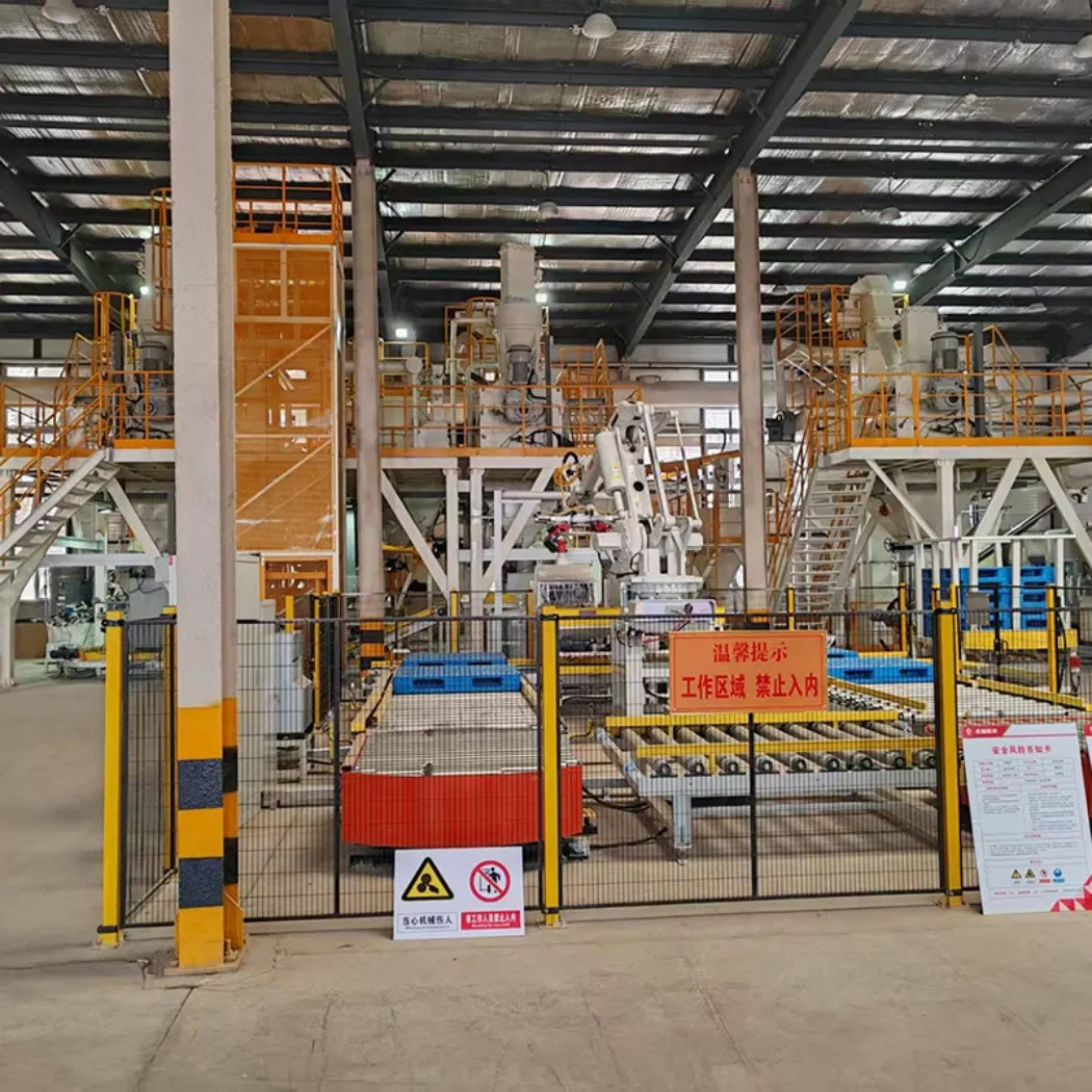 Skid-Mounted Dust-Free Dry Mix Mortar Turnkey Plant Production Line
