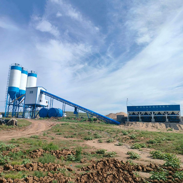 Brand New Hzs25 Hzs60 Concrete Batching Plant High Efficient of Compact Stationary