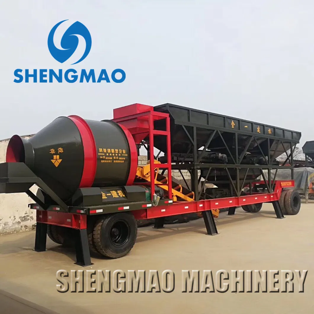 Mobile Concrete Batching Plant