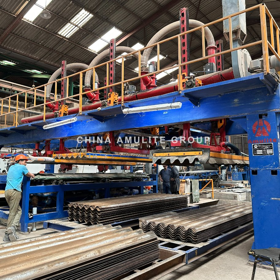 Fully Integrated Fiber Cement Board Plant with Automated Control System