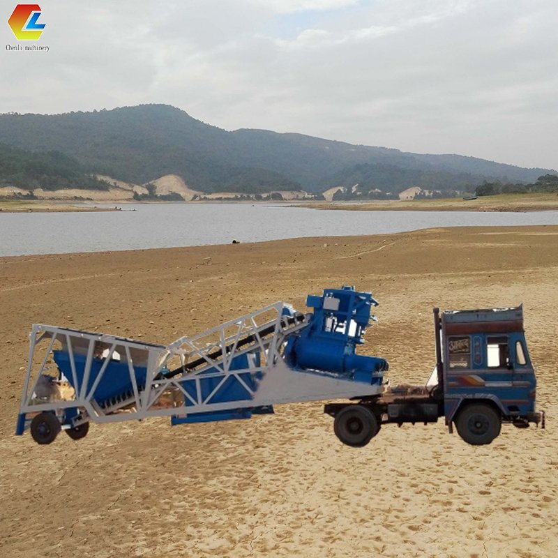 Car Mixer Concrete Batching Plant Ready Mix Concrete Plant