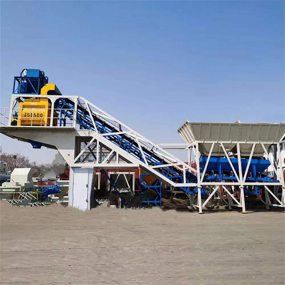 Yhzs90 Mobile Concrete Mixing Plant Has a Reasonable Price High Production Efficiency and Strong Continuous Operation Capacity