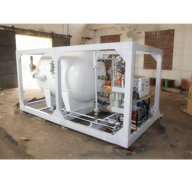 LPG Skid Station Mobile Cylinder Filling Station 5cbm LPG Gas Filling Plant