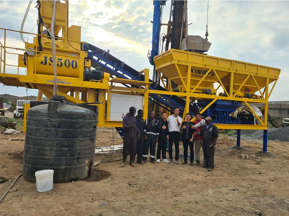 HZS25 Concrete Mixing Plant