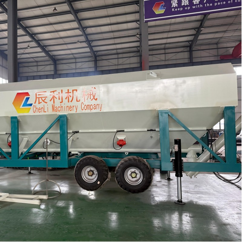 Mini Portable Modular Mobile Trailer-Mounted Concrete Mixing Batching Plant