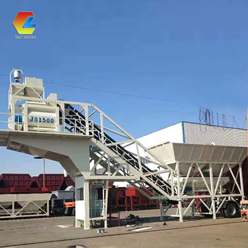 Eco-Friendly Truck Mounted Mobile Cement Concrete Batching Mix Plant for Sale