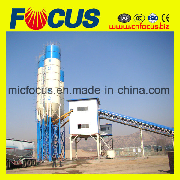 Factory Offered Hzs90 90m3/H Automated Concrete Mix Plant