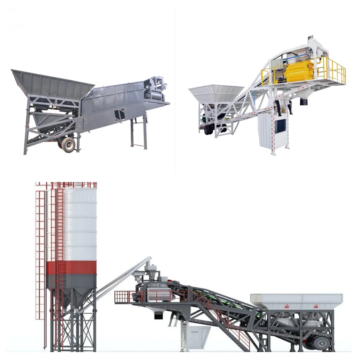 Mobile Concrete Batching Plant