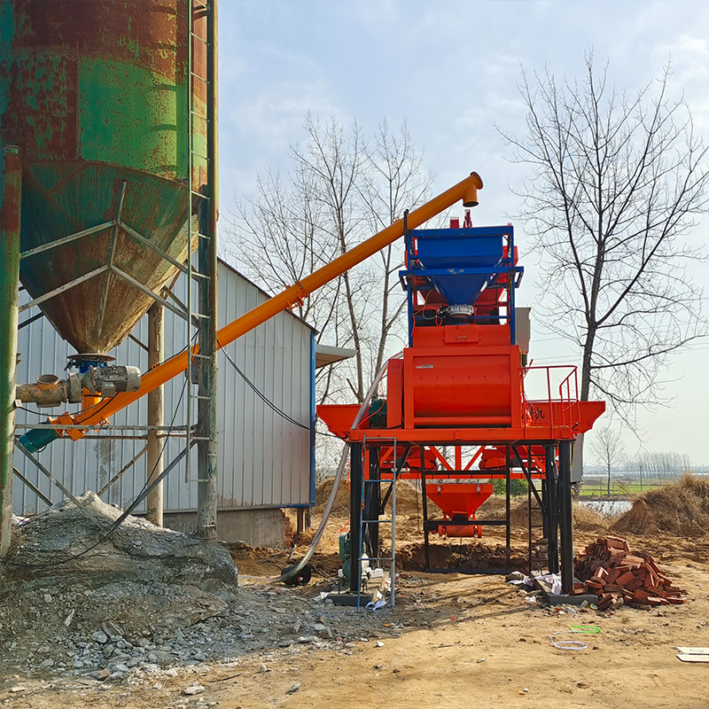 Customized Compact Concrete Batching Plant with Cement Silo Cost-Effective Rmc Production Solution