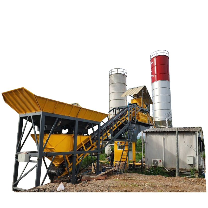 Yhzs35 10 Year Factory Portable Eco-Friendly Small Automatic Mobile Concrete Batching Plant