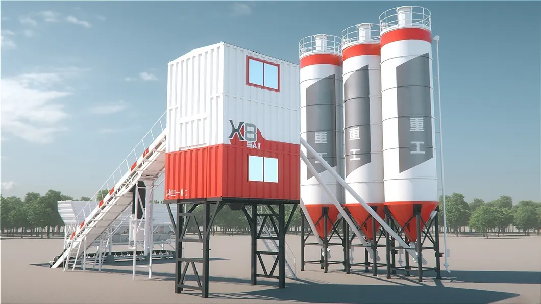 Modular Mixing Plant Structure