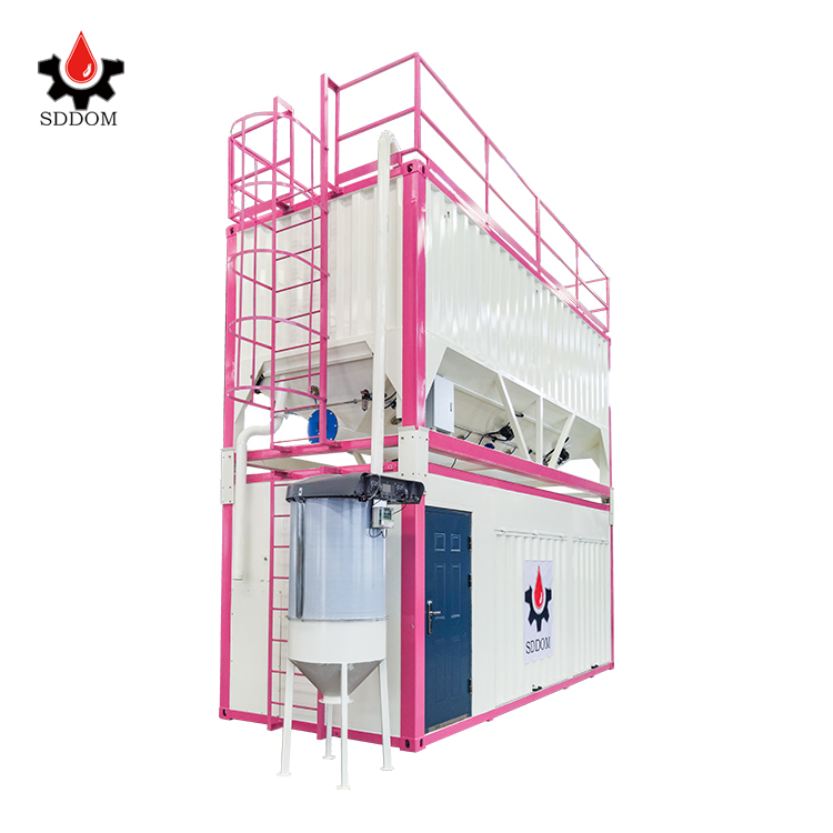 Factory Direct Automated Combination Slurry Grout Batching Plant with Big Pump From China (NJ50)