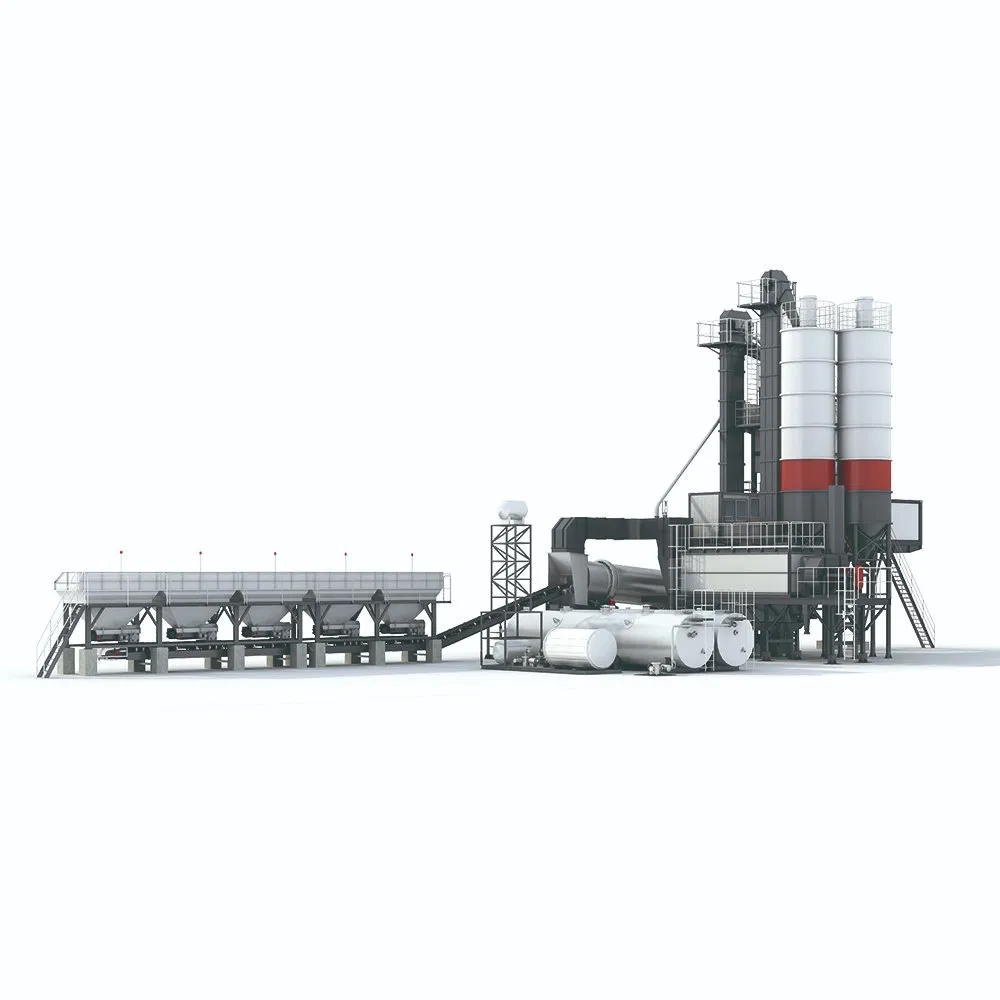 160t/H Road Construction Asphalt Mixing Plant Mobile Asphalt Mixing Station Bitumen Mixing Plant