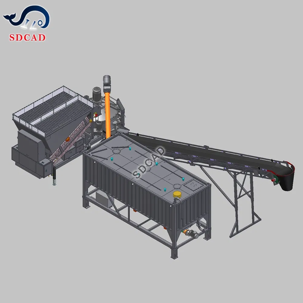 Concrete Machinery Compacted Portable Ready Mix Concrete Batching Plant