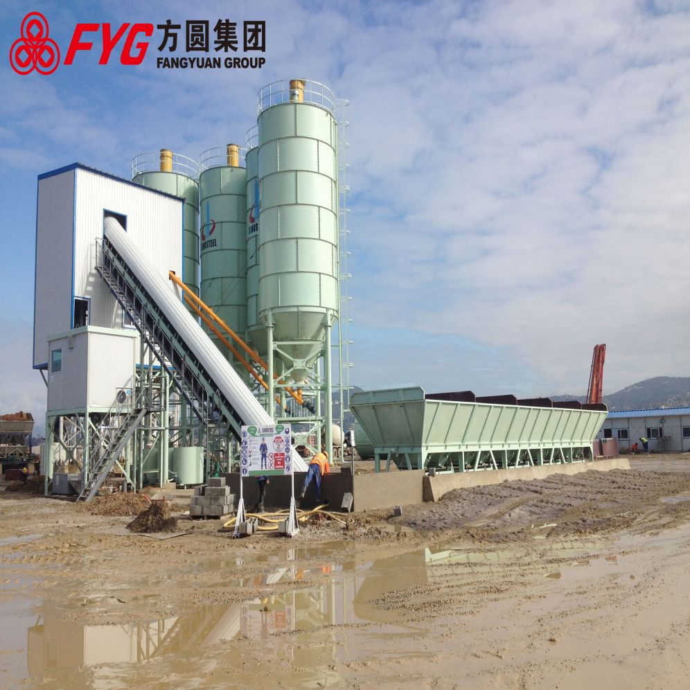 Fyg Precast Hzs90 Concrete Batching Plant for Sale