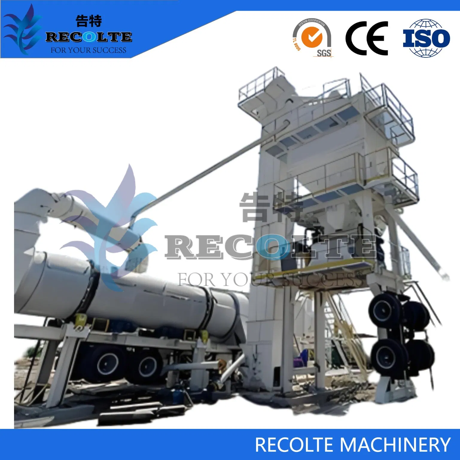 80t /Automated Temperature Control/Asphalt Mixing Plant / Asphalt Batching Plant