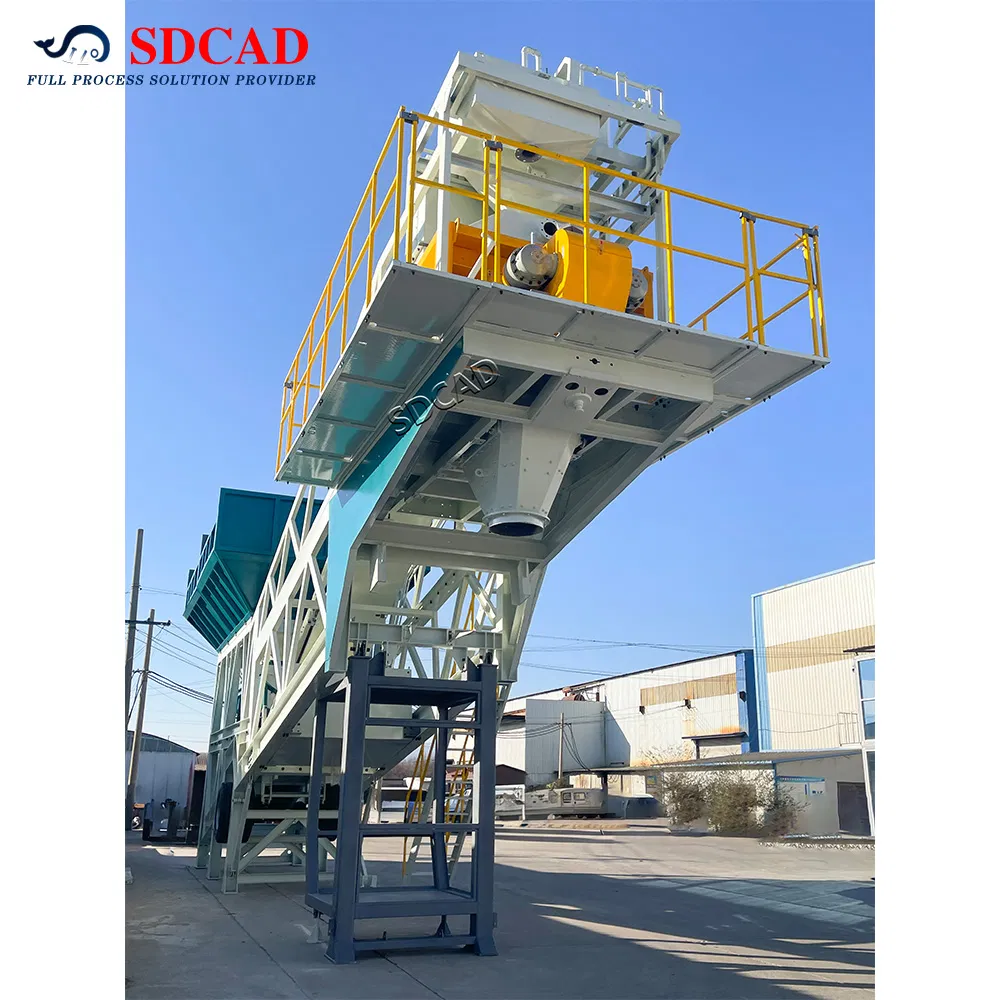 25-100m3/H Modular Concrete Mixing Plant Mobile Concrete Batching Plant for Efficient Solution