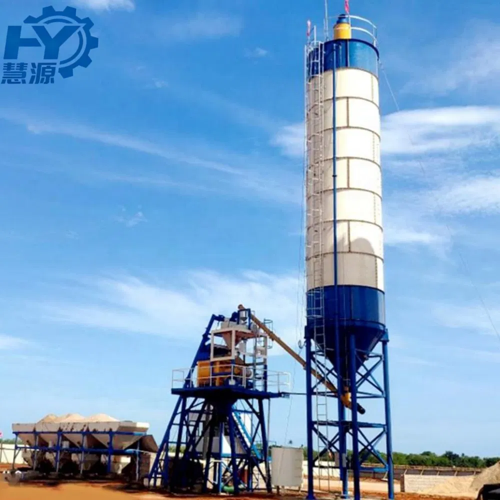 Hzs25 Compact Structure High Precision Concrete Batching Plant