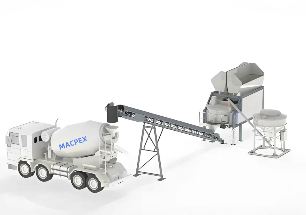 Concrete Mixer Detail