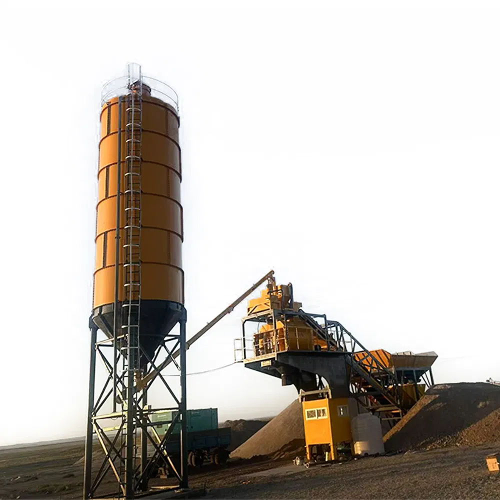 Modular Yhzs90 Concrete Batching Plant, Integrated Design for Various Terrains
