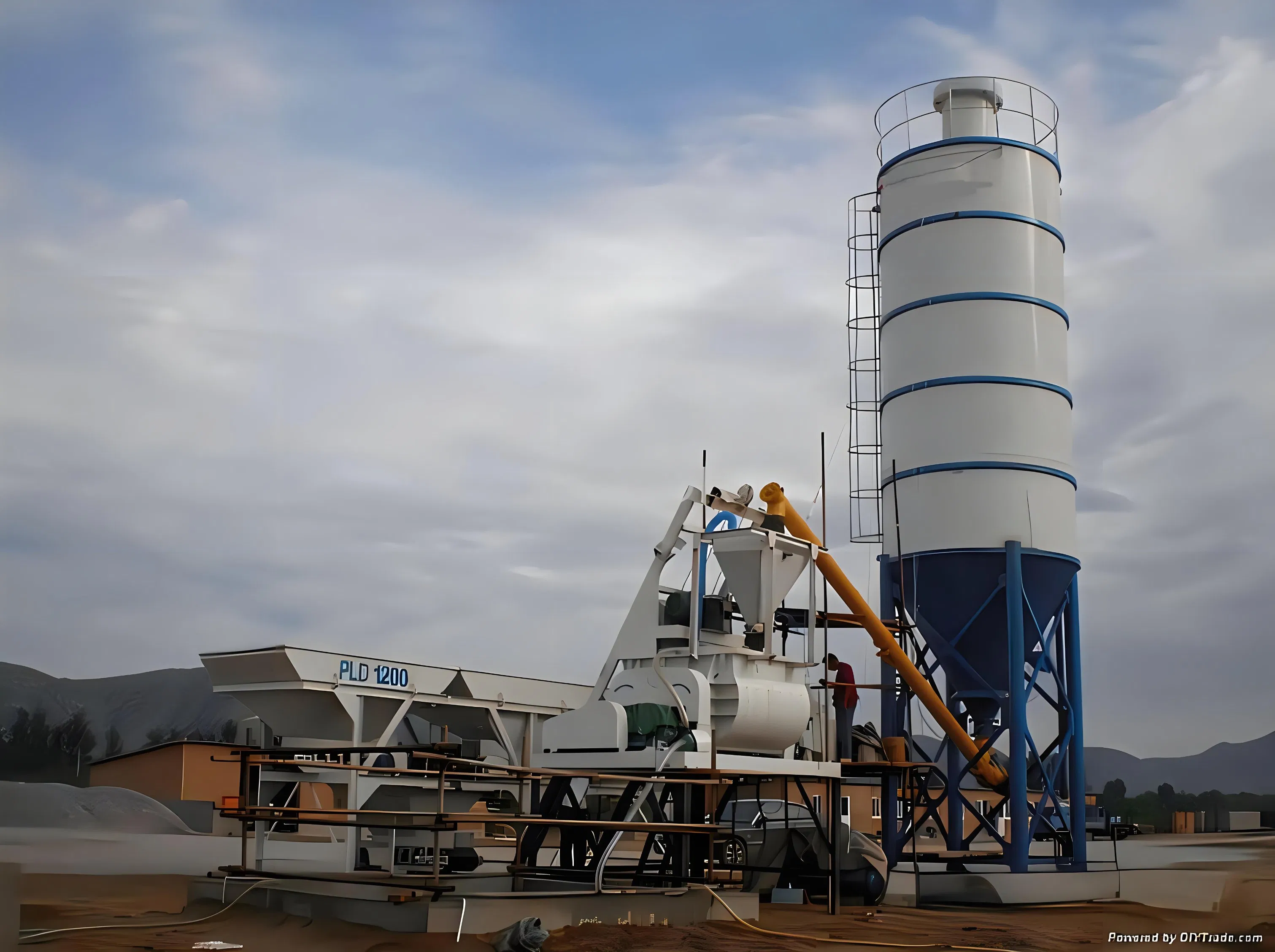Modular Concrete Batching Plant: Flexible Configuration Options Hzs25 M3/H