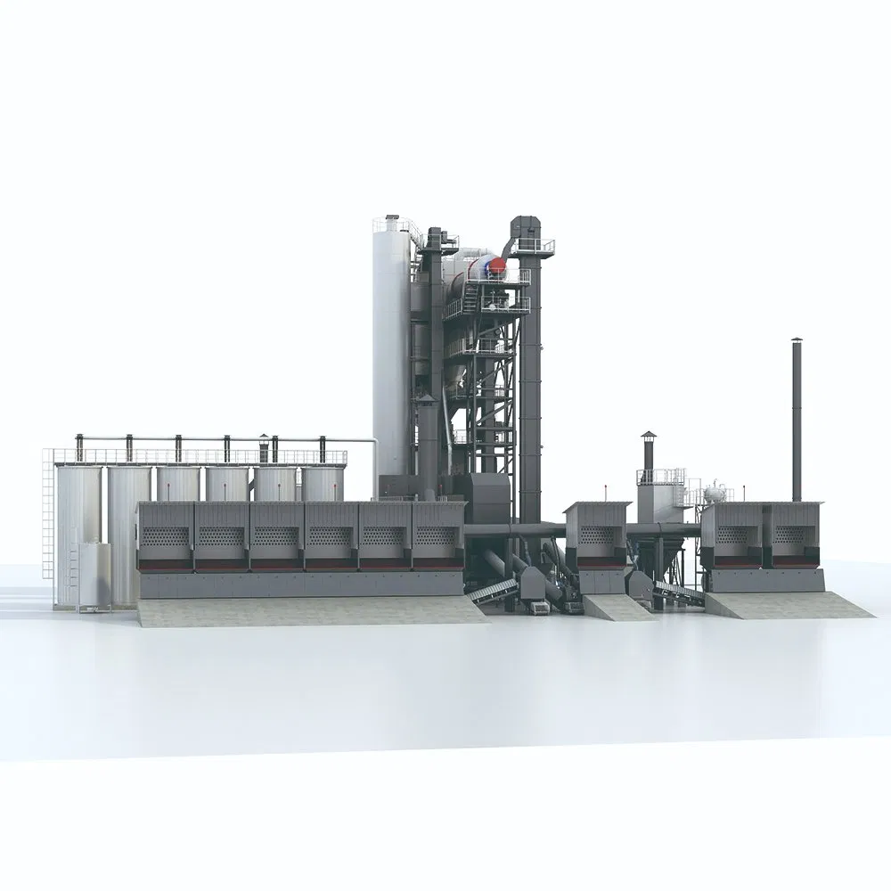 Continuous Type Road Machine Asphalt Mixing Machine Asphalt Concrete Plant for Sale