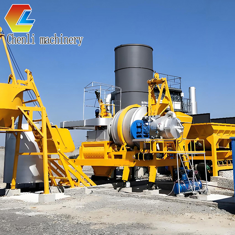 Eco-Friendly Mobile Small Bitumen Asphalt Concrete Mixer Batching Plant