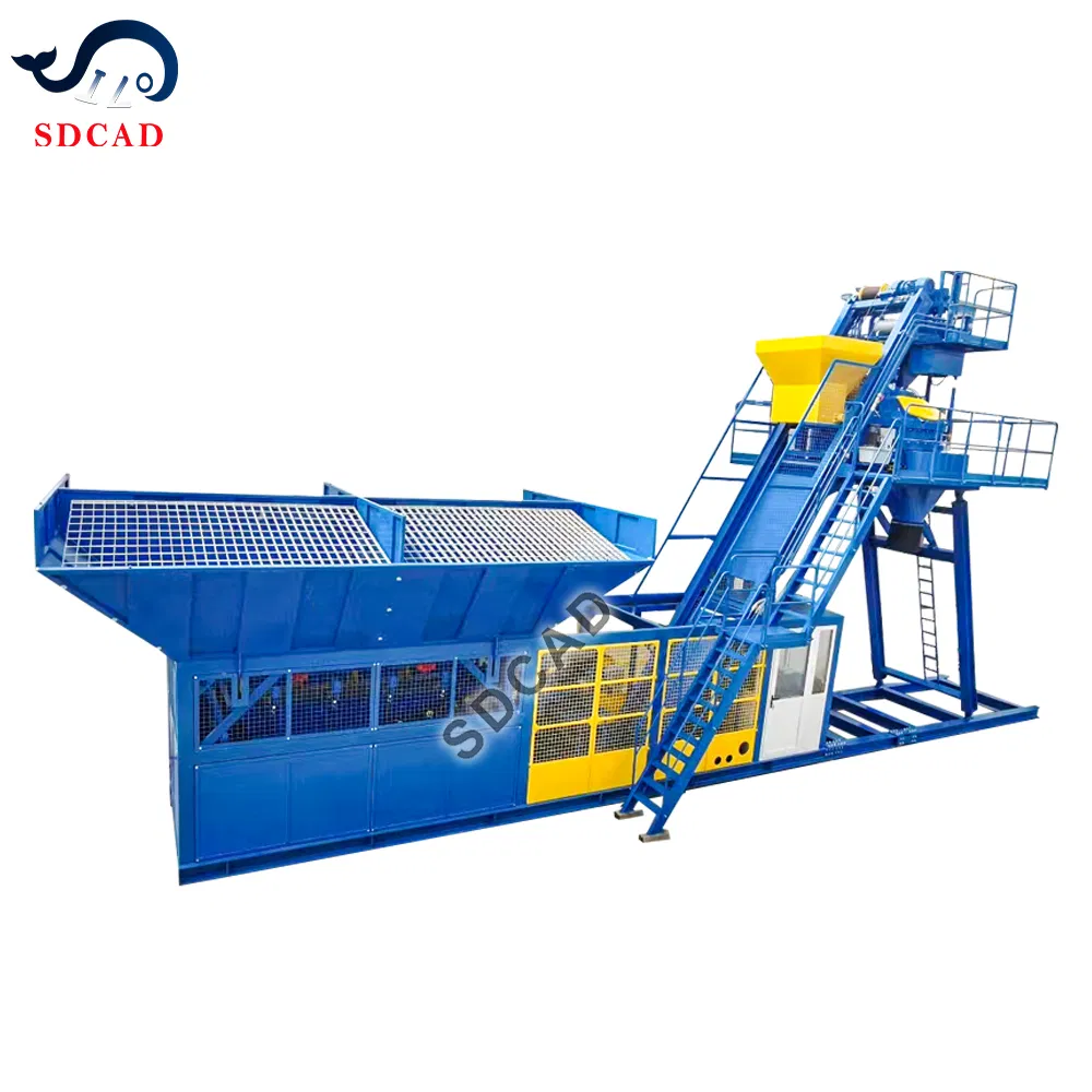 User-Friendly Foundation-Free Concrete Batching Plant with Planetary Concrete Mixer