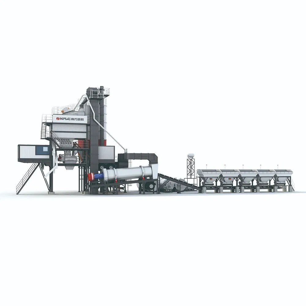 160t/H Road Construction Asphalt Mixing Plant Mobile Asphalt Mixing Station Bitumen Mixing Plant