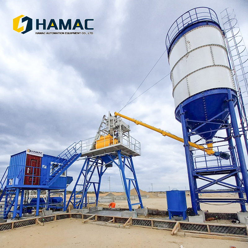 Fixed Concrete Plant New Price Drawing Stationary Ready Mixed Concrete Batching Mixing Plant for Sale