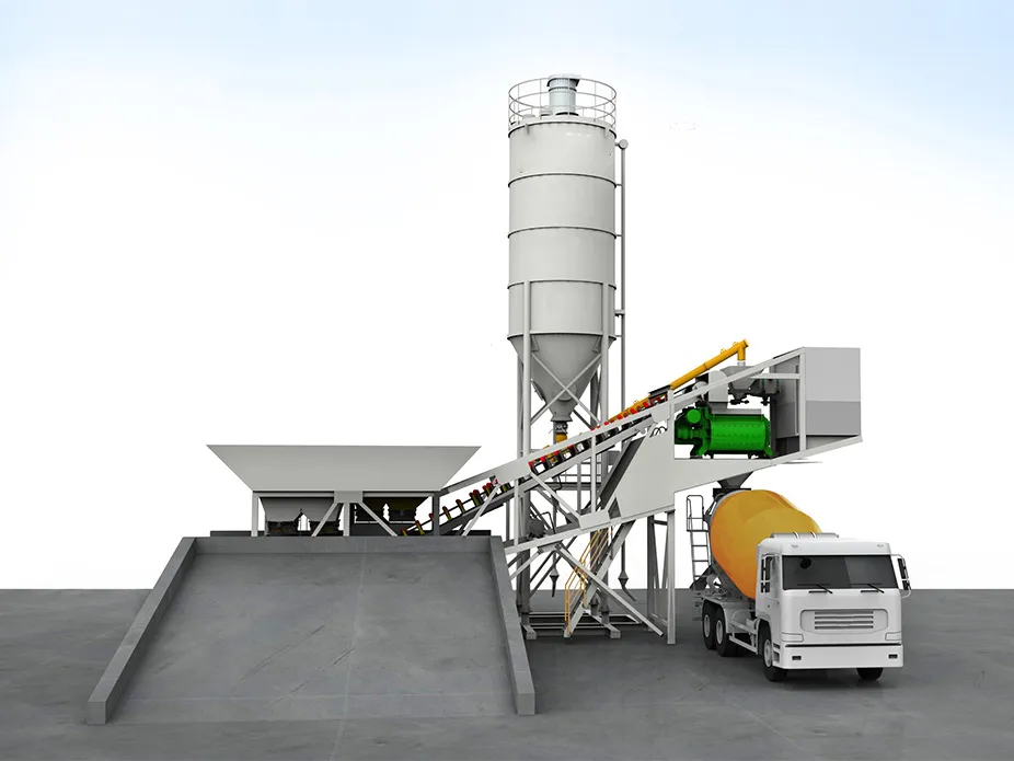 Concrete Batching Plant Hzs40 4