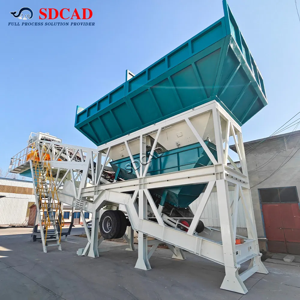 25-100m3/H Modular Top-Rated Concrete Batch Plants at Competitive Prices