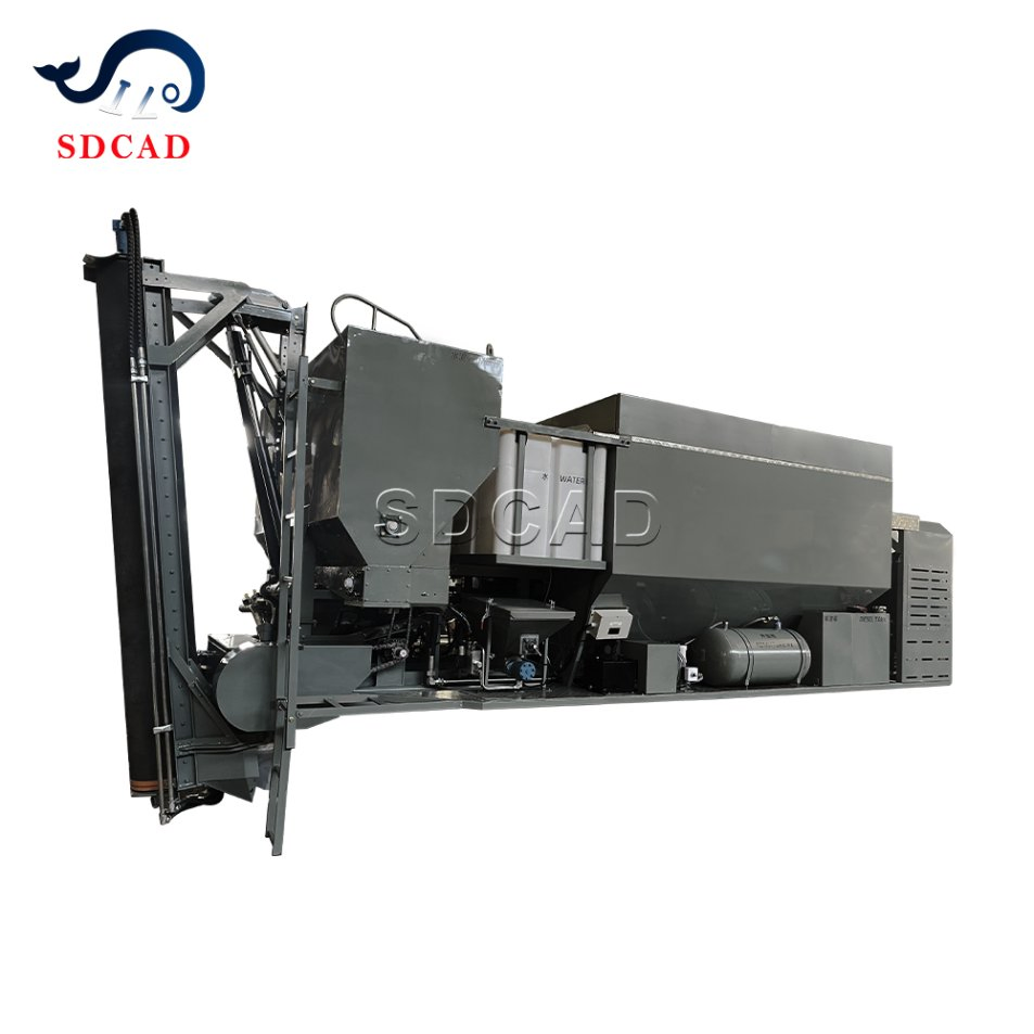 Volumetric Concrete Batching Plant Compact Structure for Urban Jobsite Operations