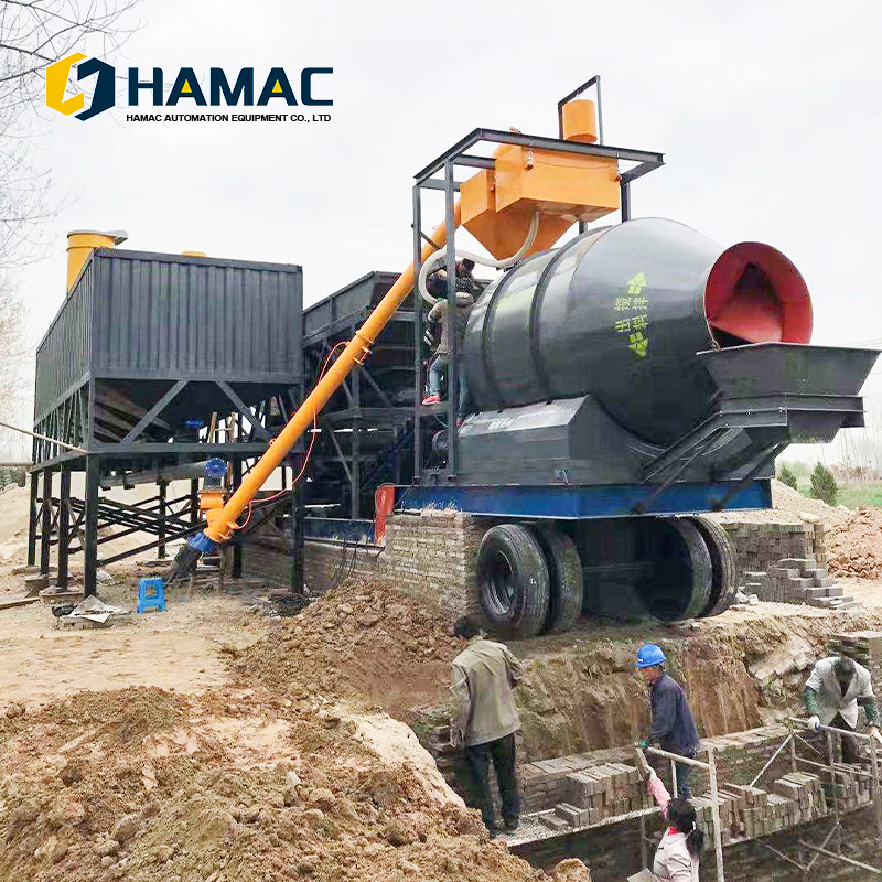 35m3/H Full Automatic Mobile Concrete Batching Plant