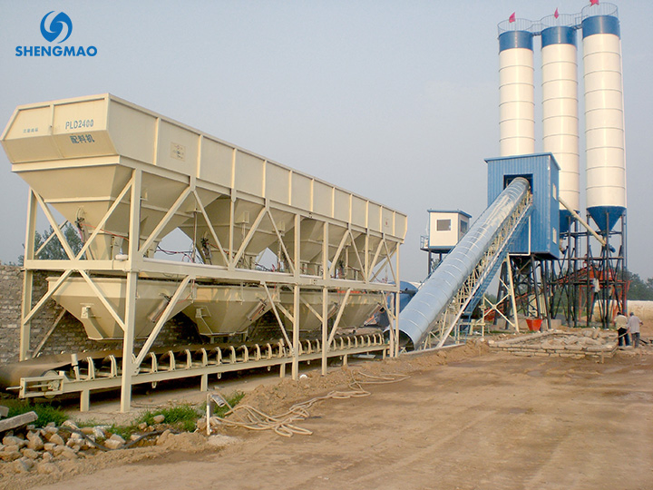 60m3 90m3 120m3 180m3 Big High Production Capacity Concrete Cement Batching Mixing Plant Station in Philippines