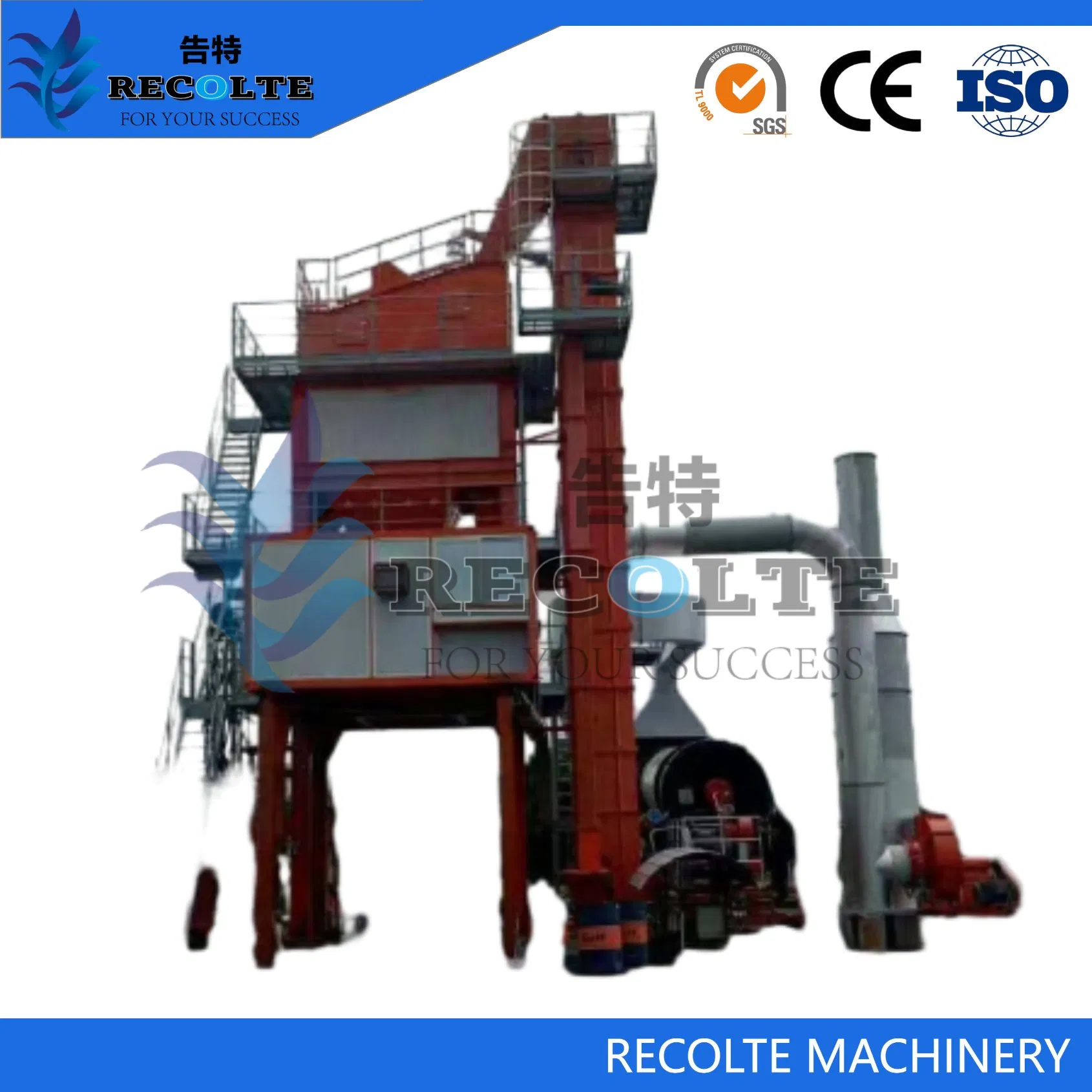 80t /Automated Temperature Control/Asphalt Mixing Plant / Asphalt Batching Plant