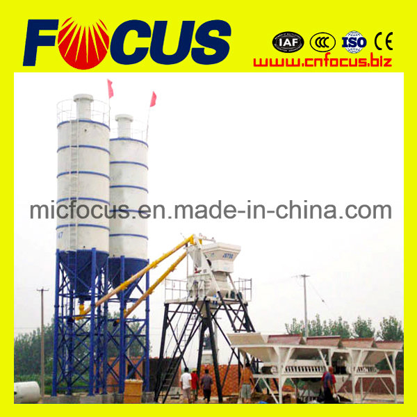 Modular Concrete Mixing Plant, Hzs35 Lift Hopper Concrete Batching Plant