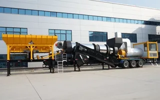 Mobile Continuous Asphalt Plant