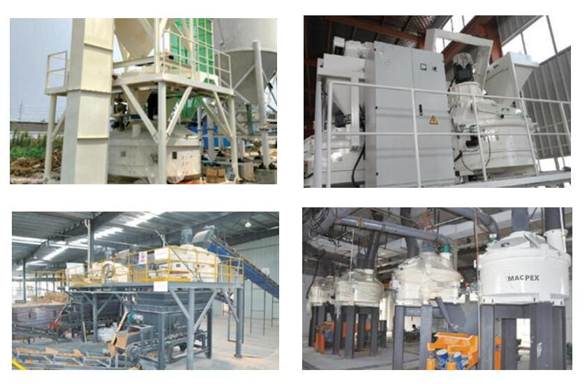 Precast Concrete Batching Plant with Planetary Mpc 1250 Mixer