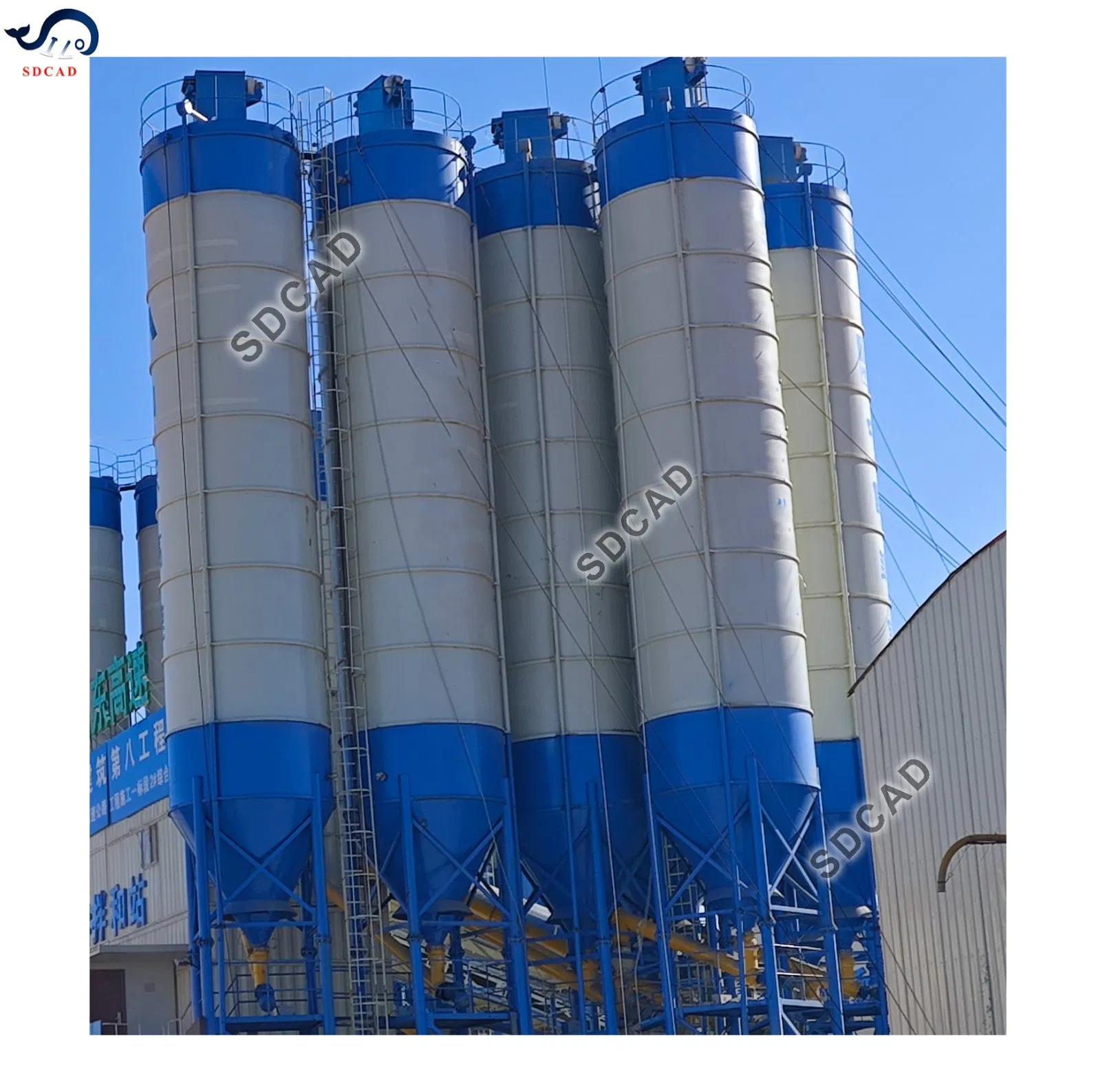 Cement Silo Cement Batching Plant