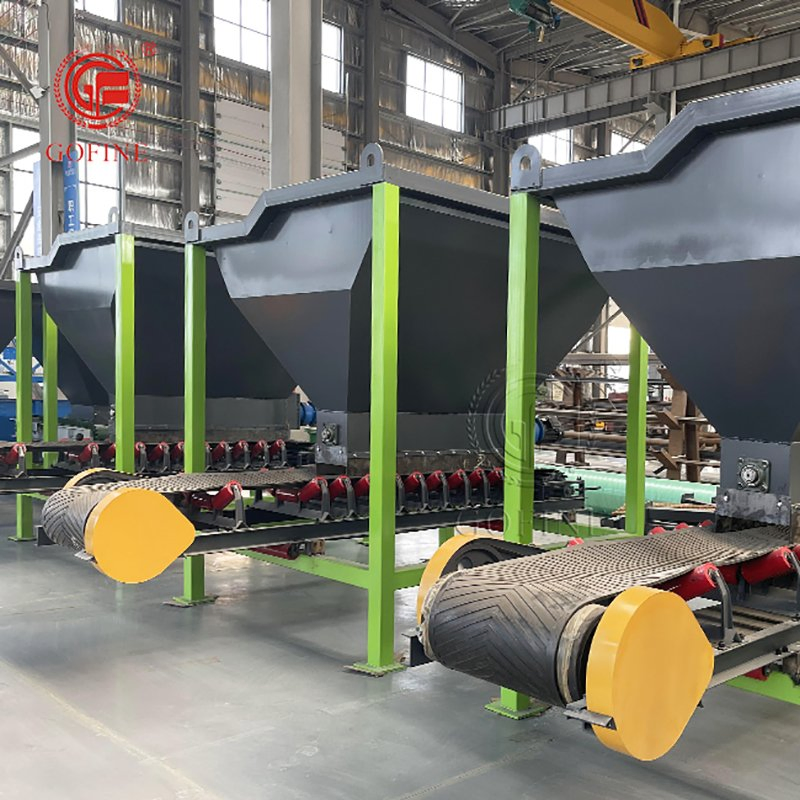 3 Silos Automated Batch Plant for Large Batching Chemical Raw Material Fertilizer Mixing